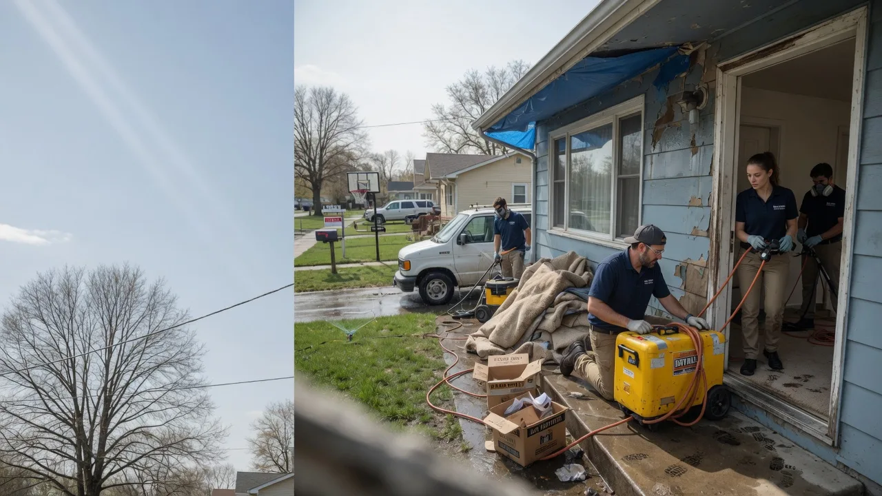 Basement Flood Cleanup in Jefferson, OH near me